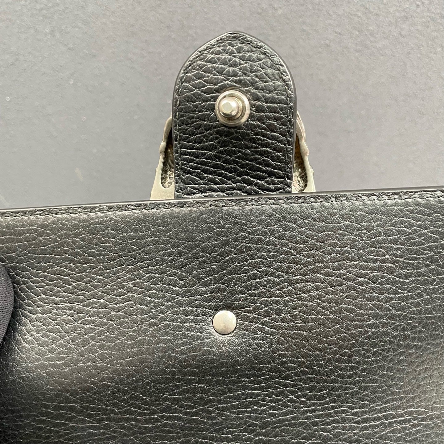 Gucci - Dionysus Bamboo Top Handle Bag - Leather - Black - (Mini)