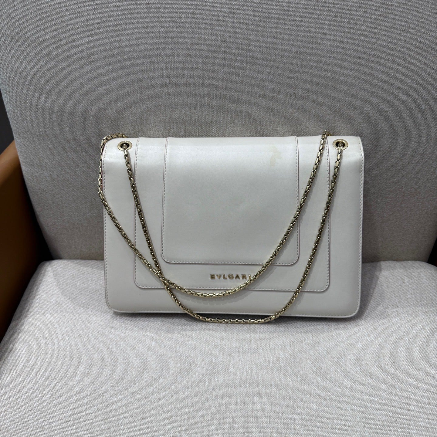 BVLGARI - Serpenti Forever - Leather - White - (medium)