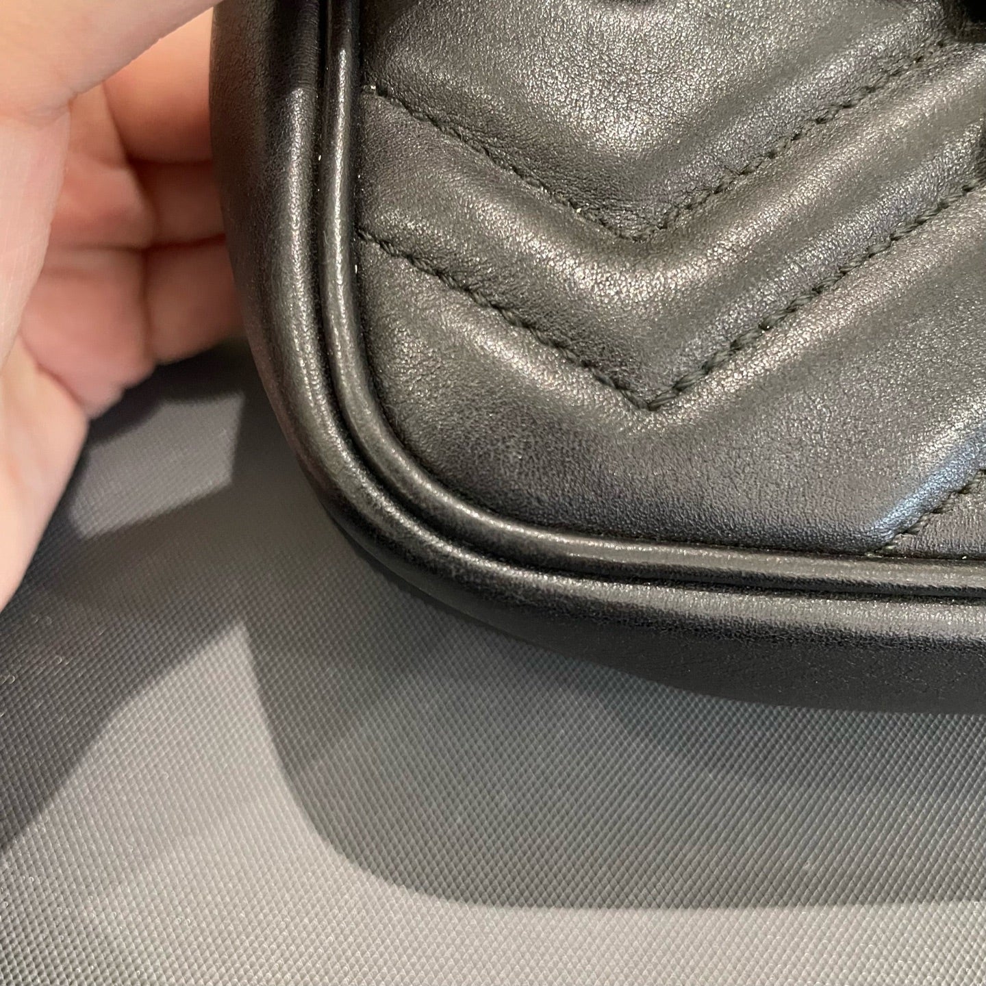 Gucci - Marmont Mini - Leather - Black - (mini)