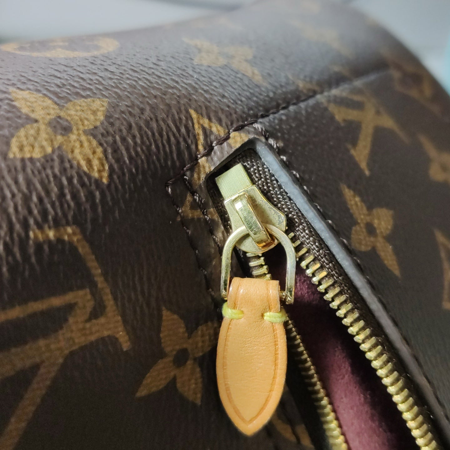 Louis Vuitton - Montsouris M45501 - Monogram coated canvas with natural Vachetta leather trim - Brown - (Medium)