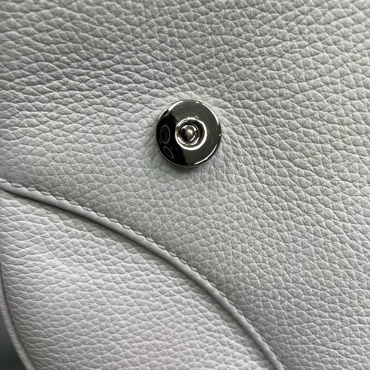 Dior - Saddle Bag - Grained leather - White - (small)