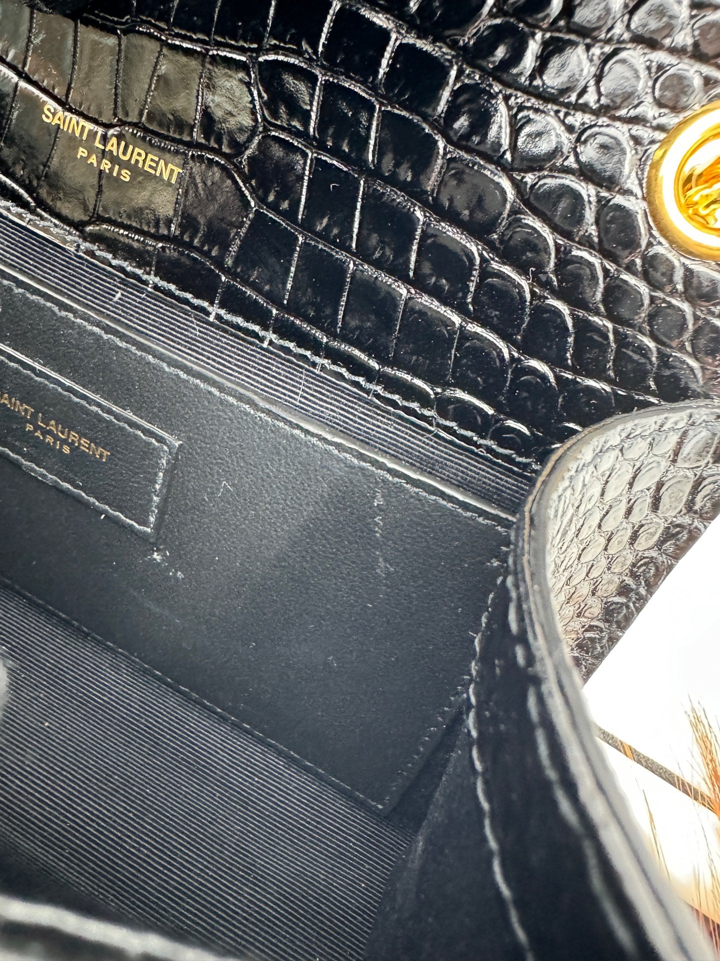 Saint Laurent - Kate Bag with Tassel - Leather - Black - (mini)