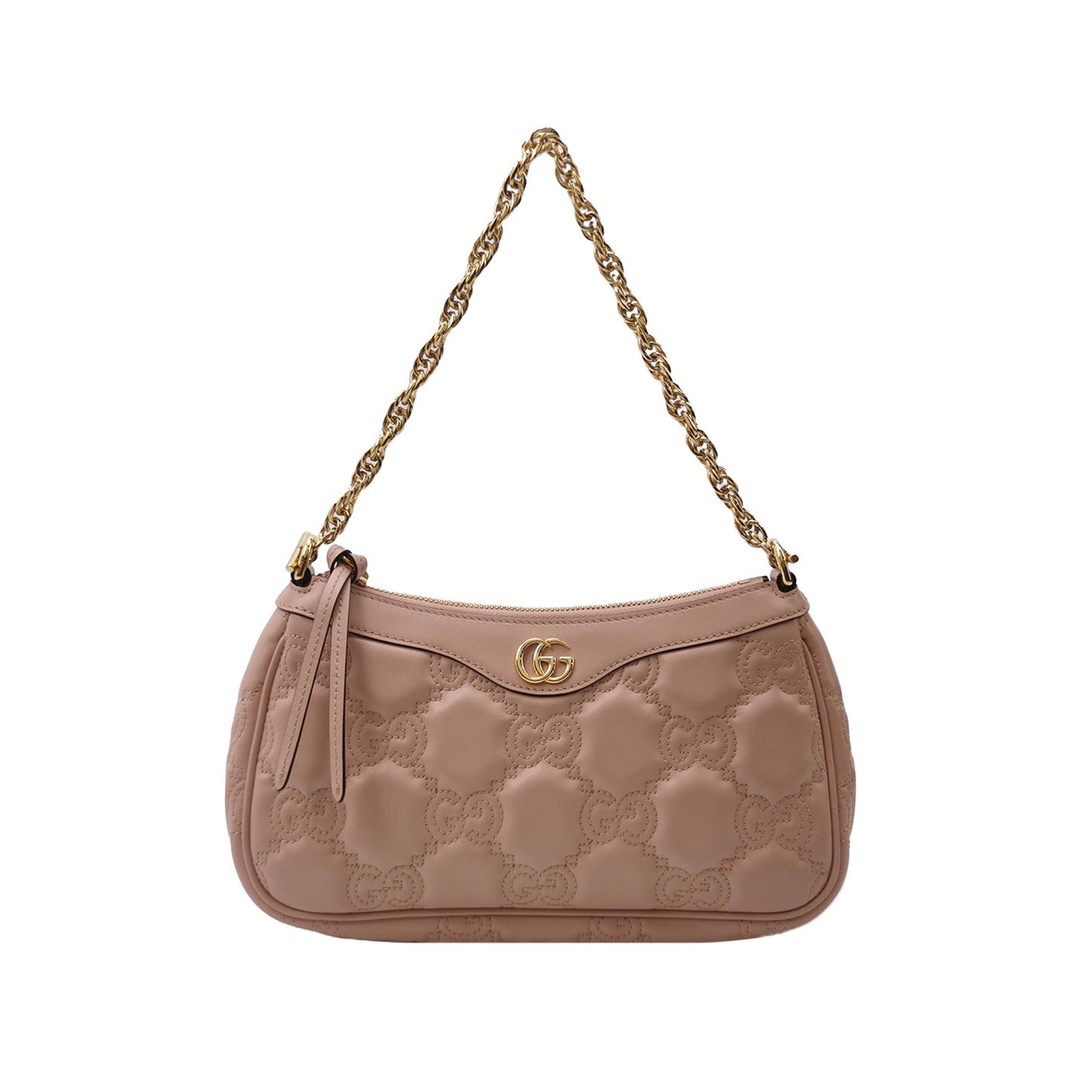 Gucci - GG Marmont Matelassé Mini Bag - Leather - Pink - (mini)