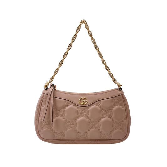 Gucci - GG Marmont Matelassé Mini Bag - Leather - Pink - (mini)
