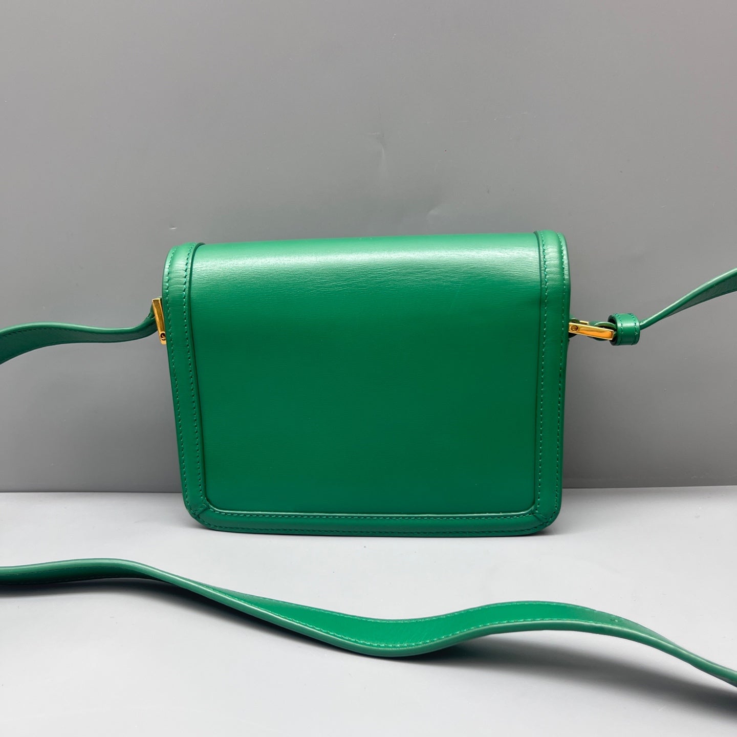 Saint Laurent - Solferino - Leather - Green - (mini)