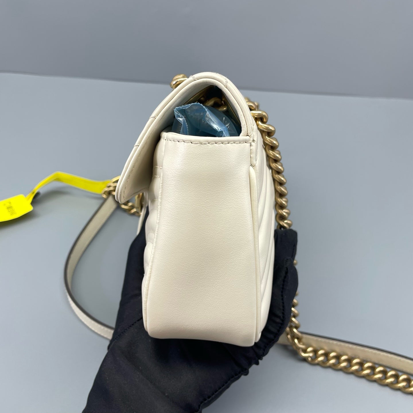 Gucci - GG Marmont Matelassé Mini Bag - Leather - White - (Mini)