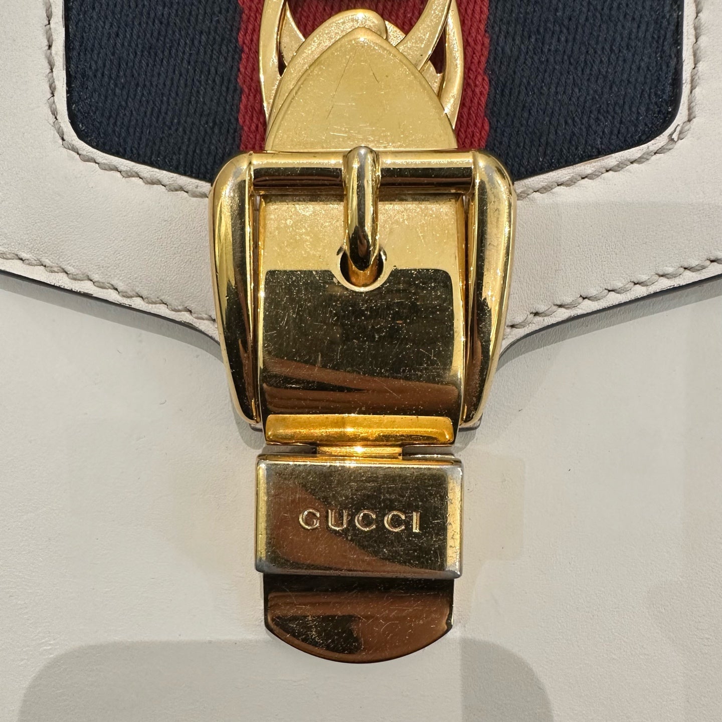 Gucci - Sylvie - Leather - White - (medium)