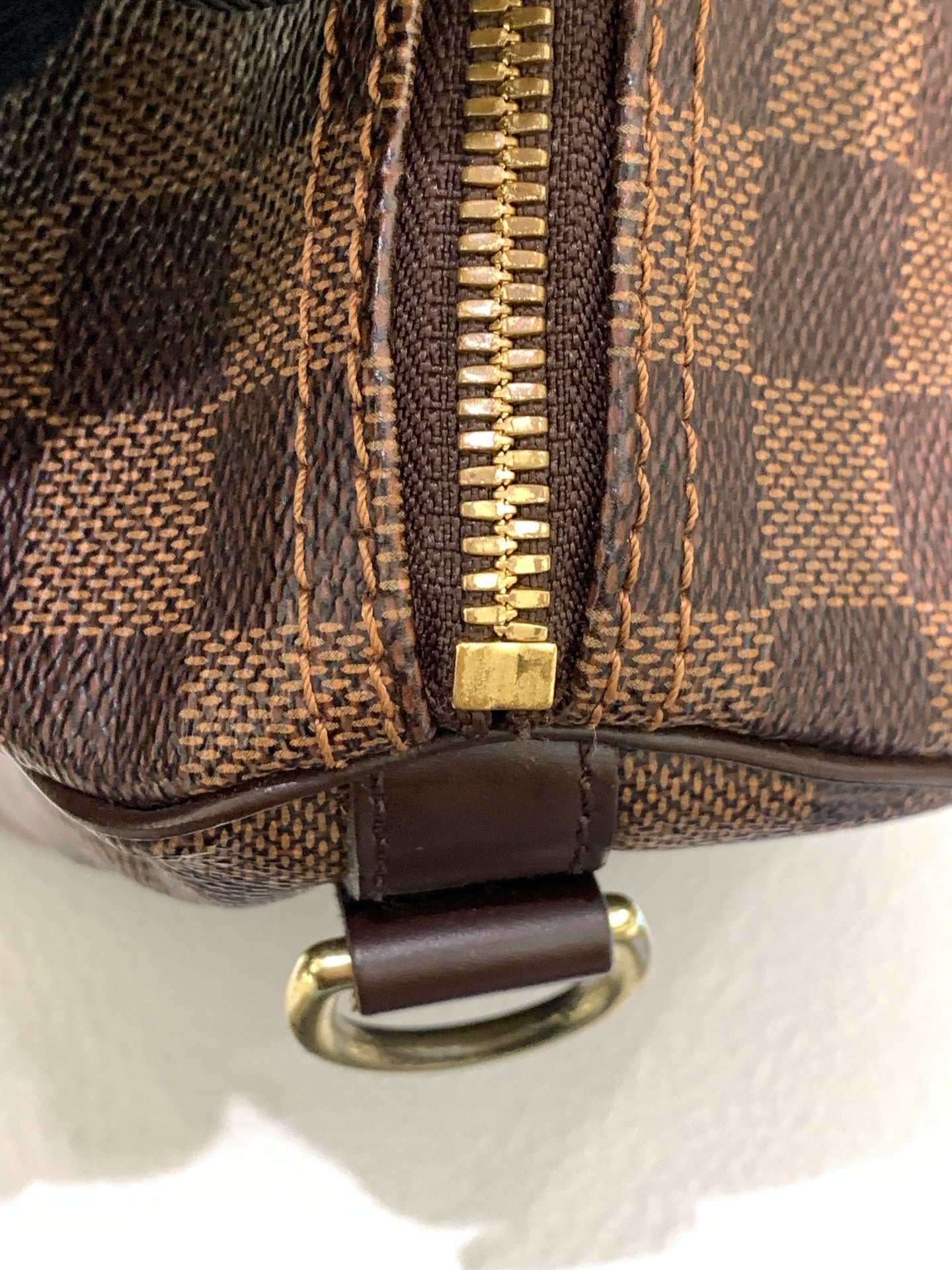Louis Vuitton - Speedy 30 Bandouliere - Damier Ebene canvas and leather - Brown - (Medium)