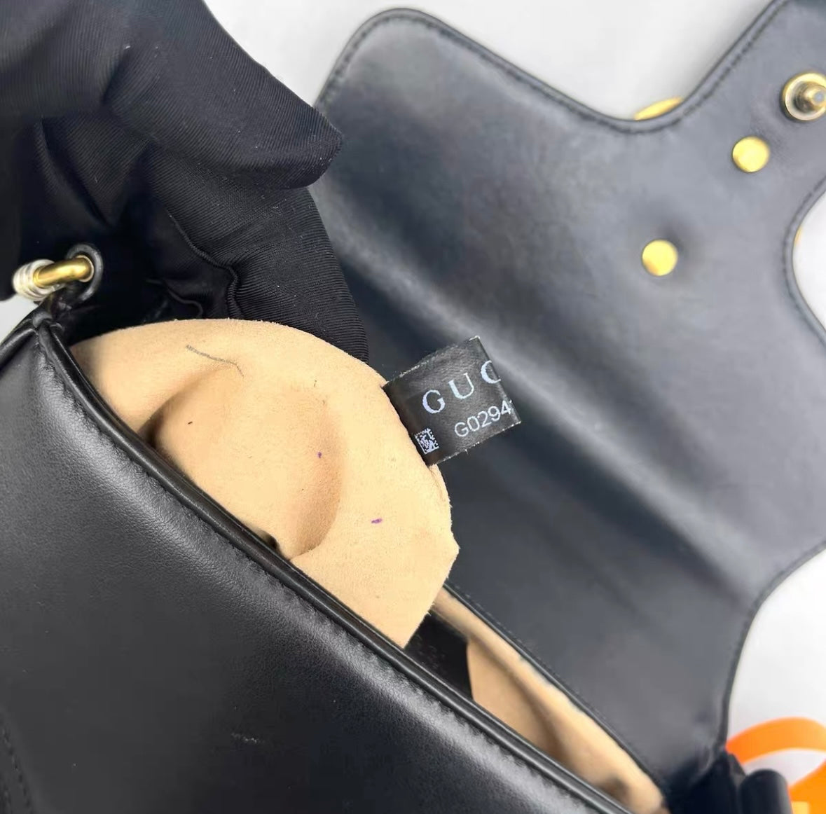 Gucci - GG Marmont Matelassé Mini Top Handle Bag - Leather - Black - (mini)