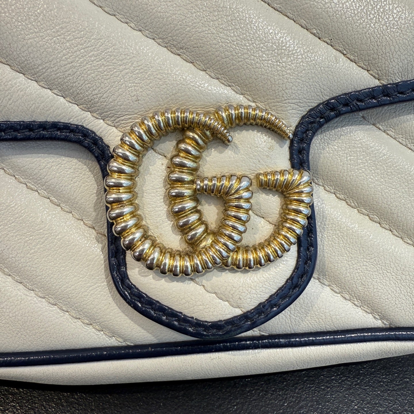 Gucci - Marmont Mini Shoulder/Crossbody Chain Bag - Leather - Multicolour - (mini)