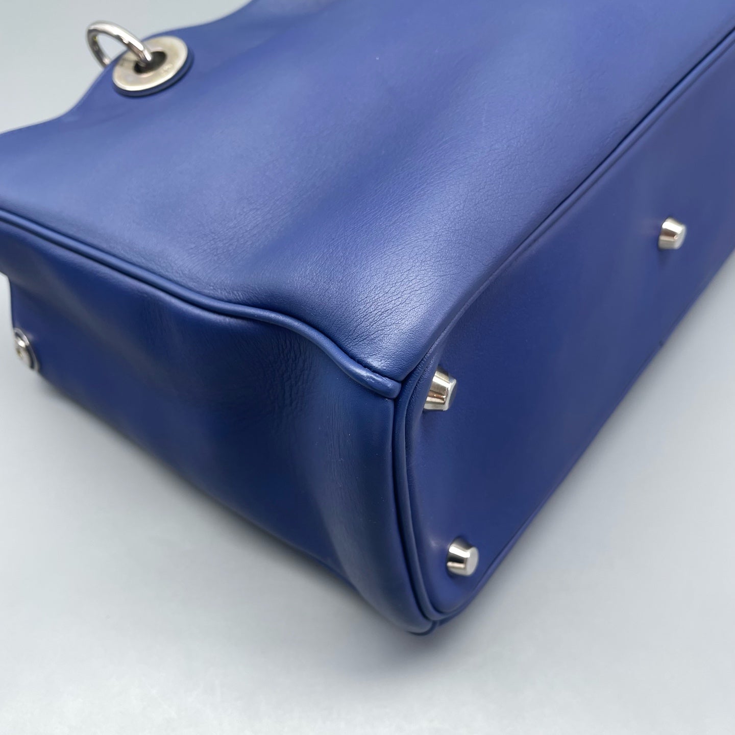 Dior - Diorissimo Tote - Leather - Blue - (medium)