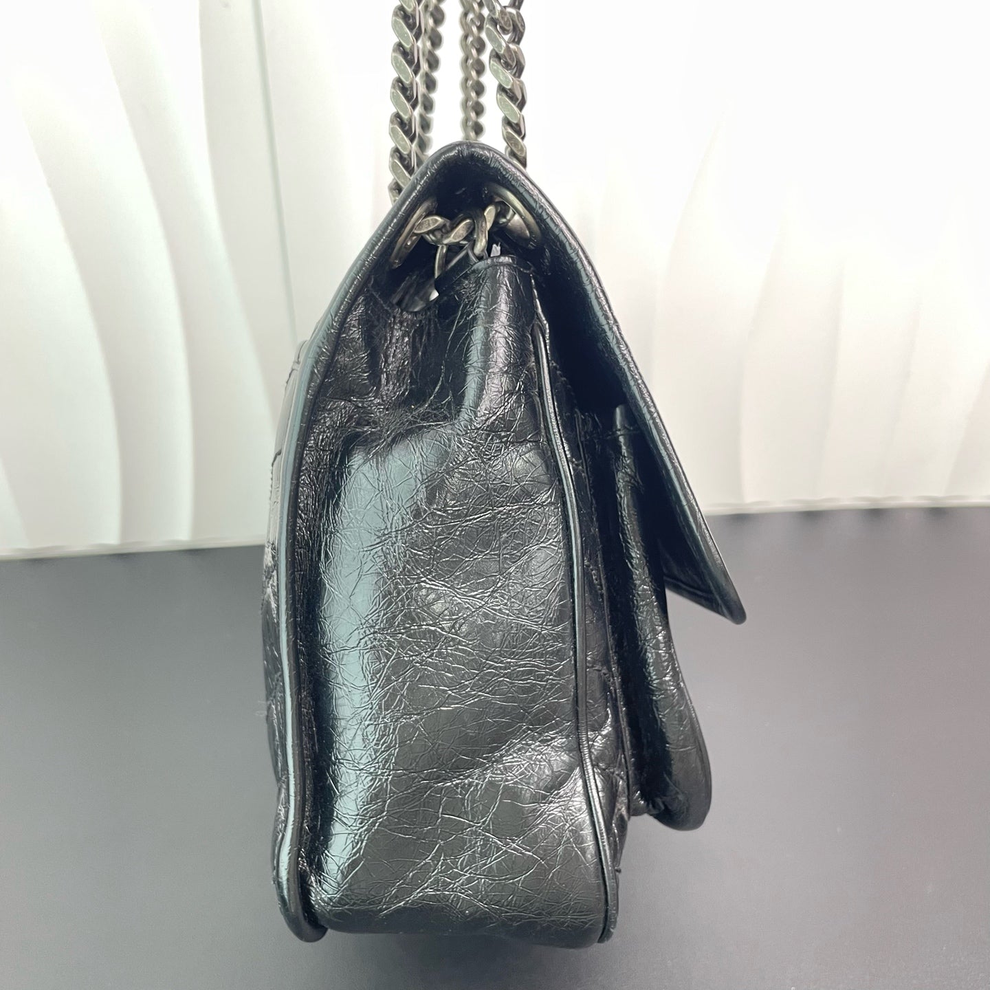 Saint Laurent - Niki - Leather - Black - (medium)