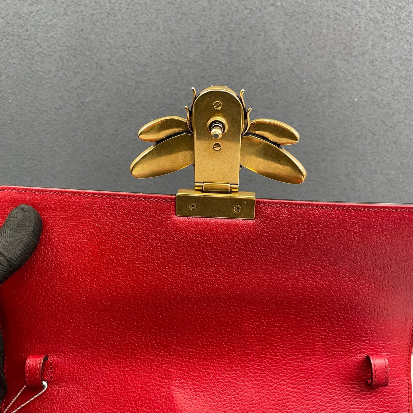 Gucci - Queen Margaret GG Supreme Shoulder Bag - GG Supreme canvas and grained leather - Multicolour - (small)