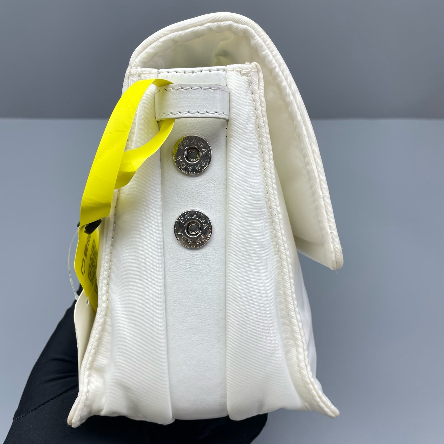 Prada - Cini Messenger Bag - Polyamide - White - (small)