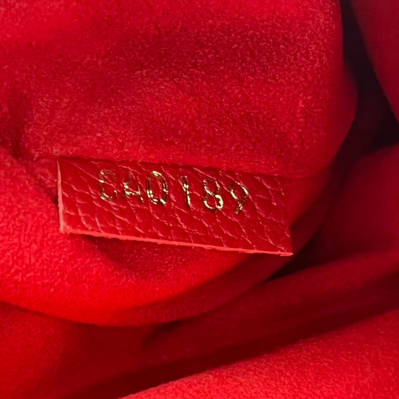 Louis Vuitton - Saint Placide - Monogram coated canvas and grained leather - Brown and Red - (small)