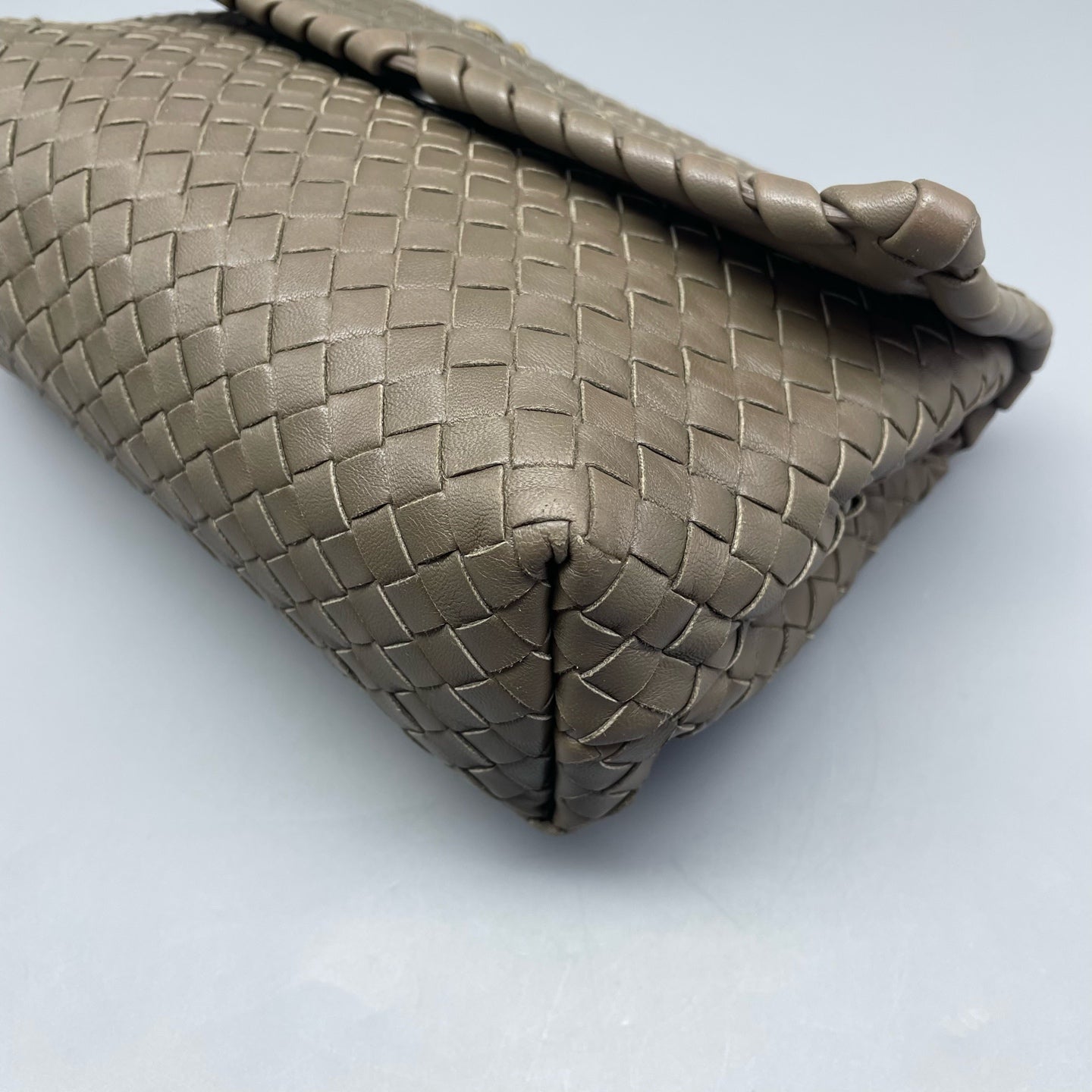 Bottega Veneta - Olimpia - Leather - Grey - (small)