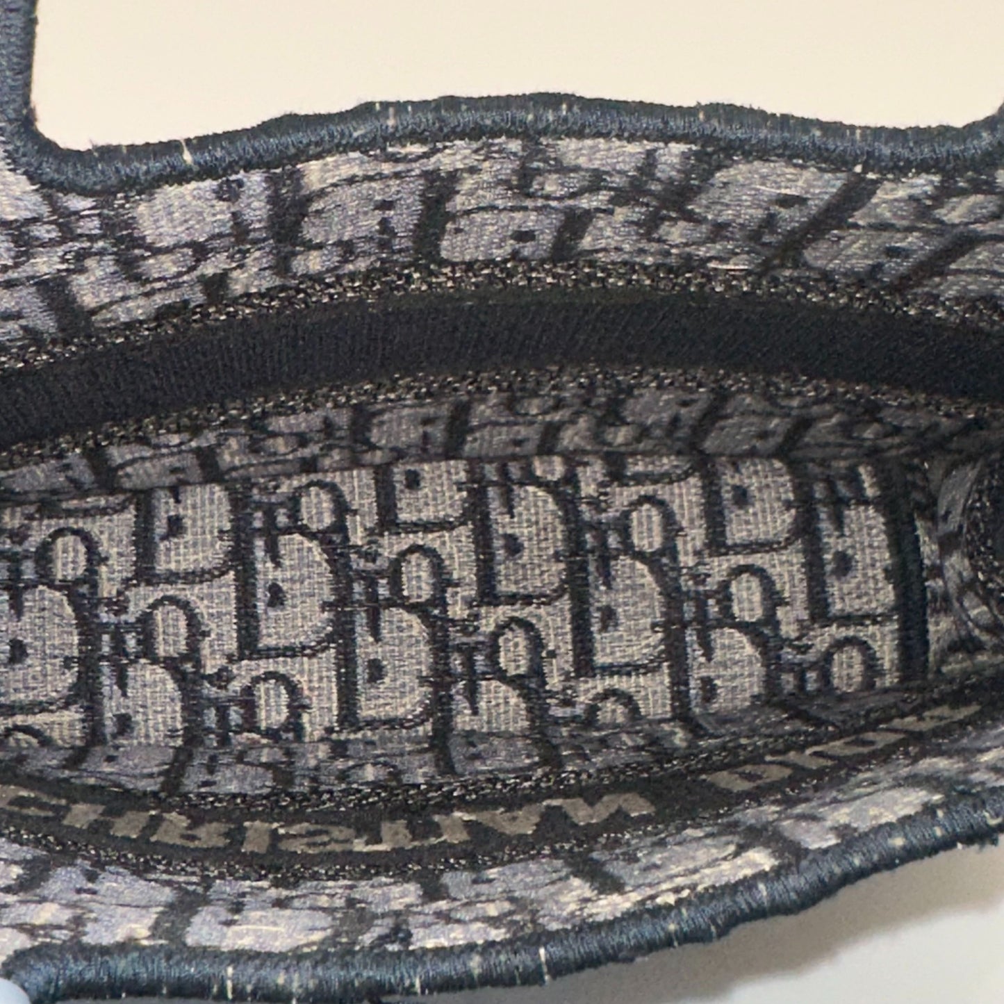 Dior - Book Tote Mini - Embroidered Canvas - Blue - (mini)