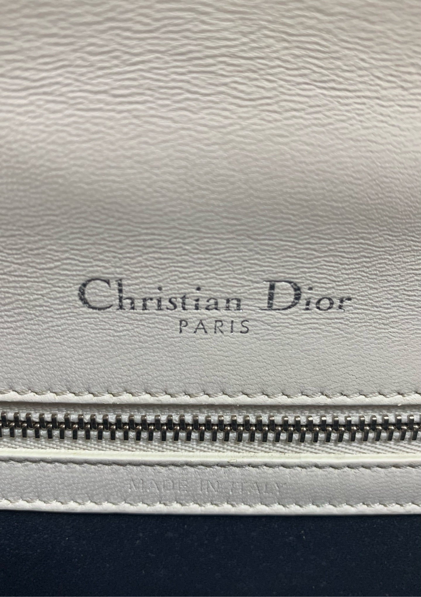 Dior - Diorama - Patent leather - White (off-white/cream hue) - (small)