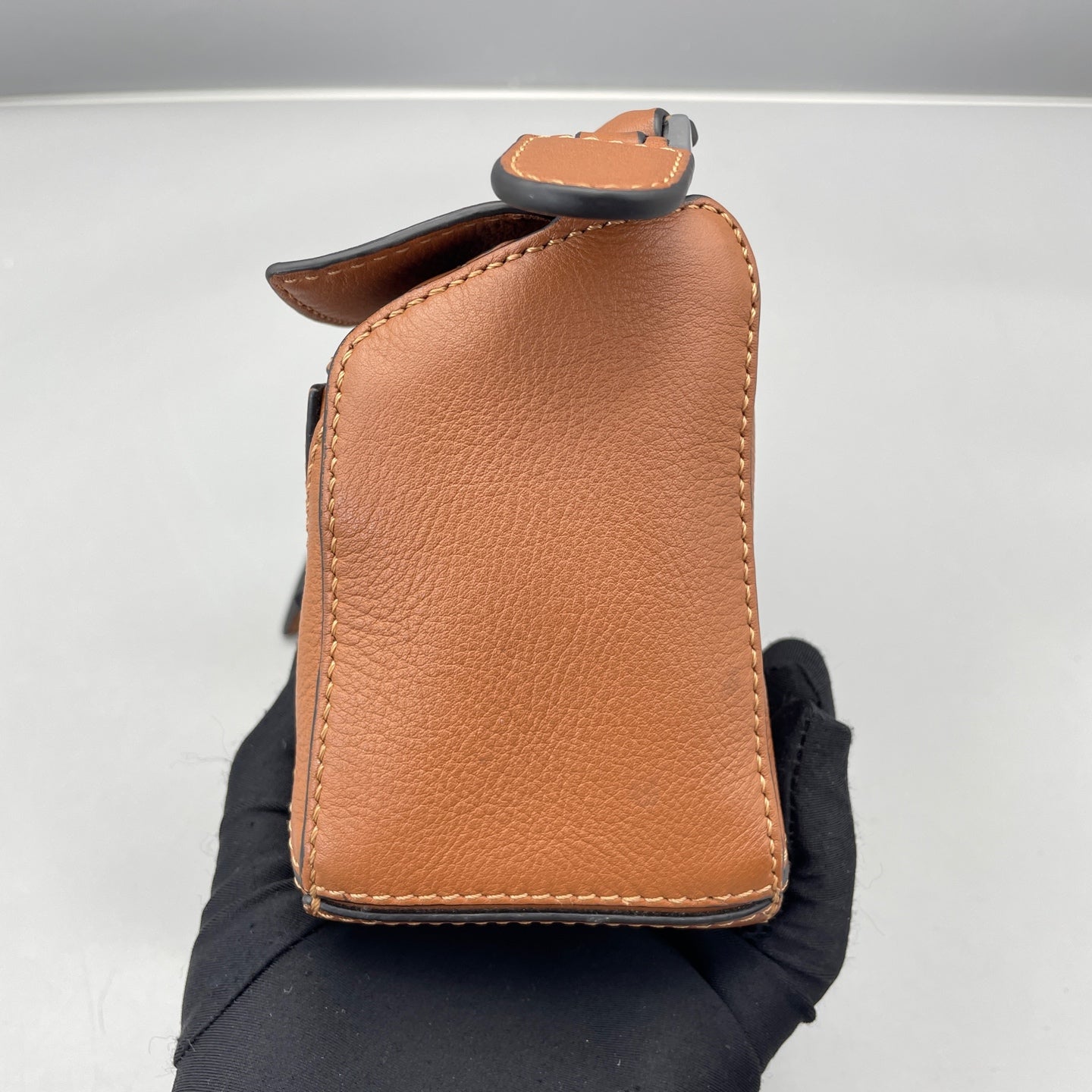 LOEWE - Puzzle Mini - Leather - Brown - (mini)