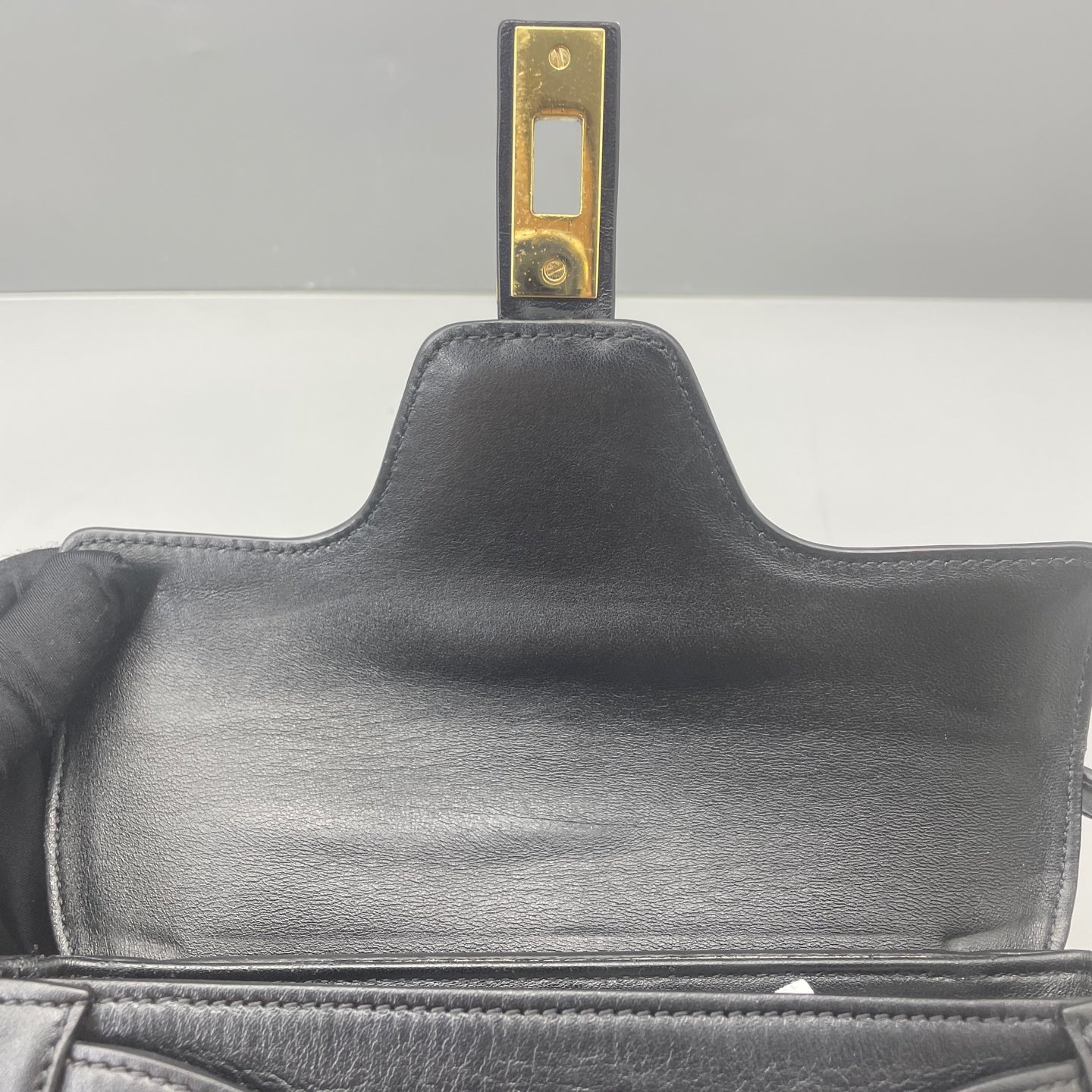 Celine - Besace 16 - Leather - Black - (mini)