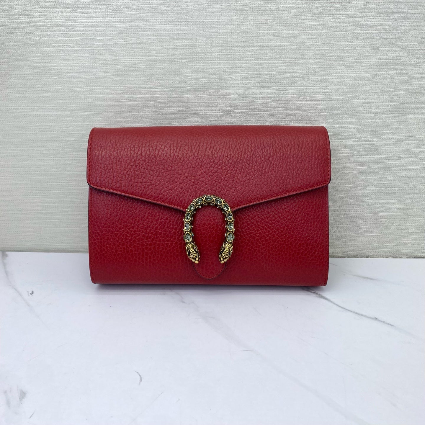 Gucci - Dionysus Wallet on Chain (WOC) - Leather - Red - (mini)