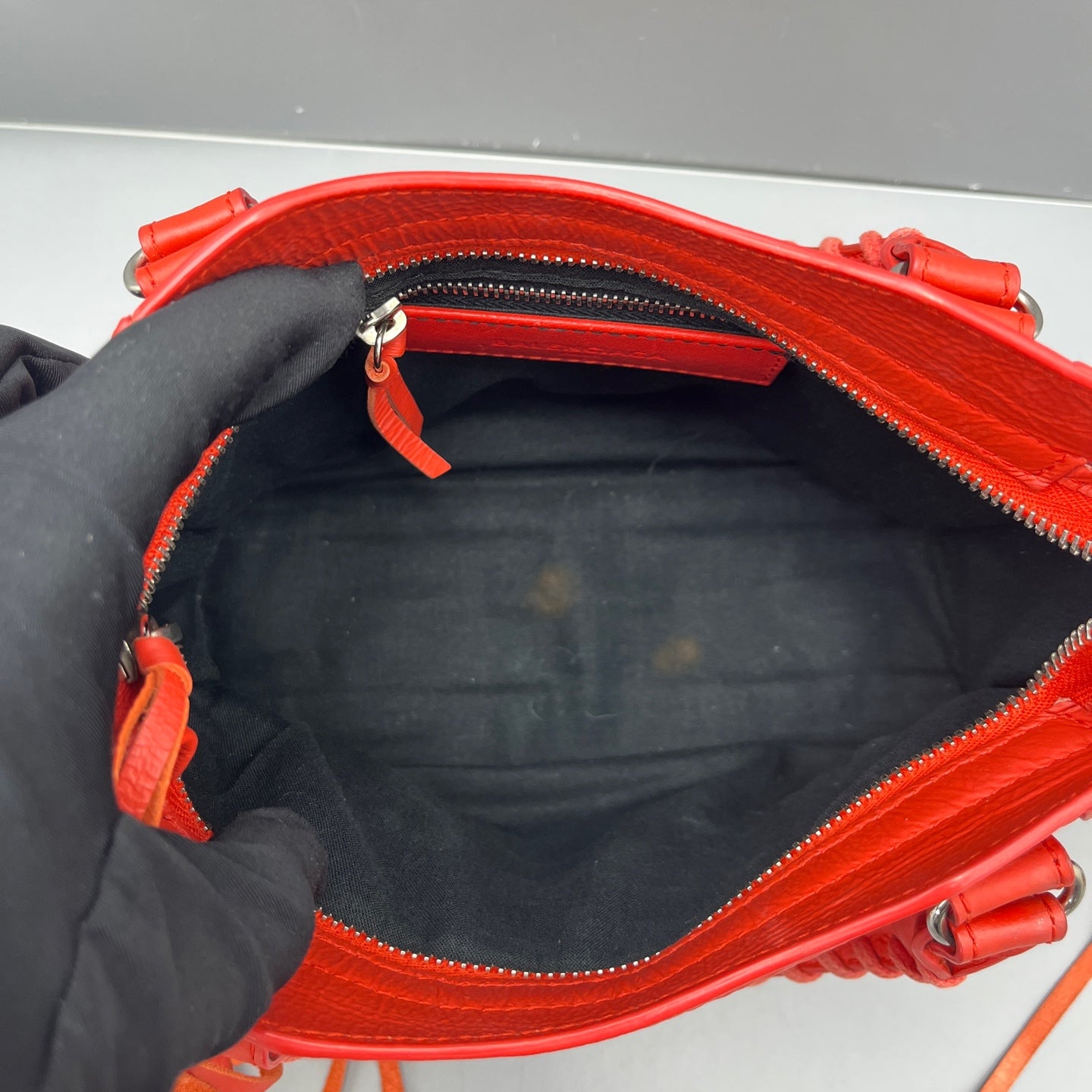 Balenciaga - City Mini - Lambskin leather - Orange - (mini)