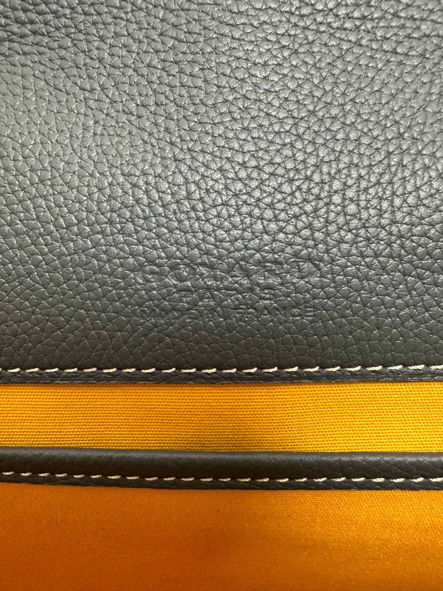 Goyard - Belvedere Messenger - Goyardine canvas with leather trim - Grey - (medium)