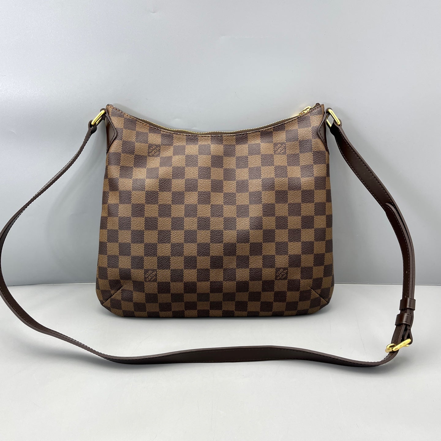 Louis Vuitton - Hobo Crossbody Bag - Damier Ebène coated canvas with leather trim - Brown - (medium)