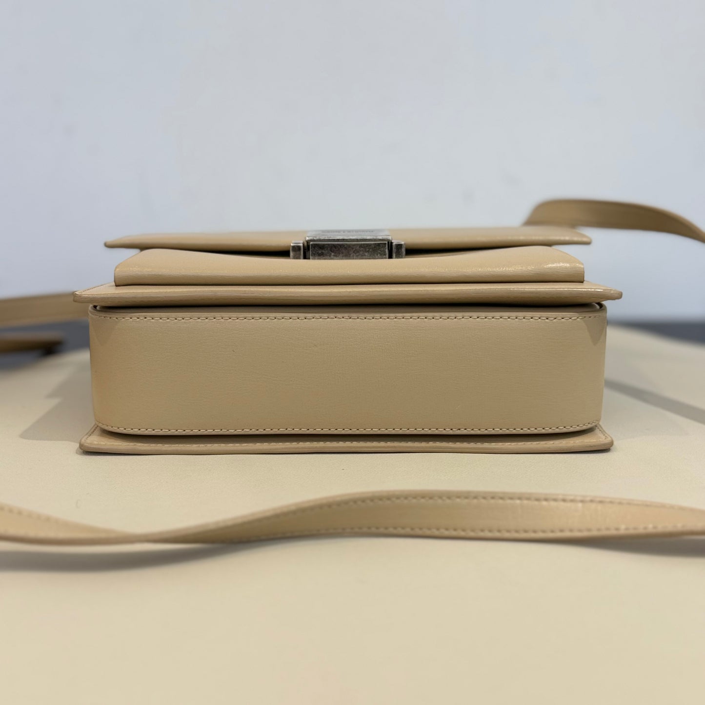 Saint Laurent - Bellechasse - Leather - Beige - (small)