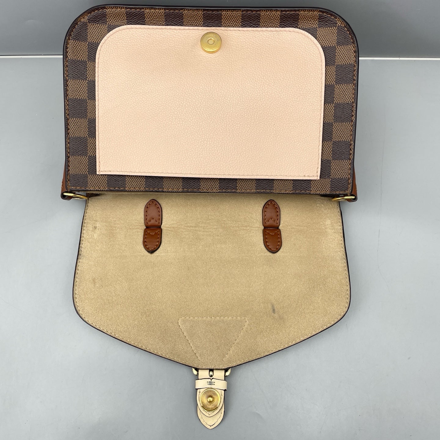 Louis Vuitton - Pallas-style Satchel - Coated canvas with leather trim - Brown - (Small)