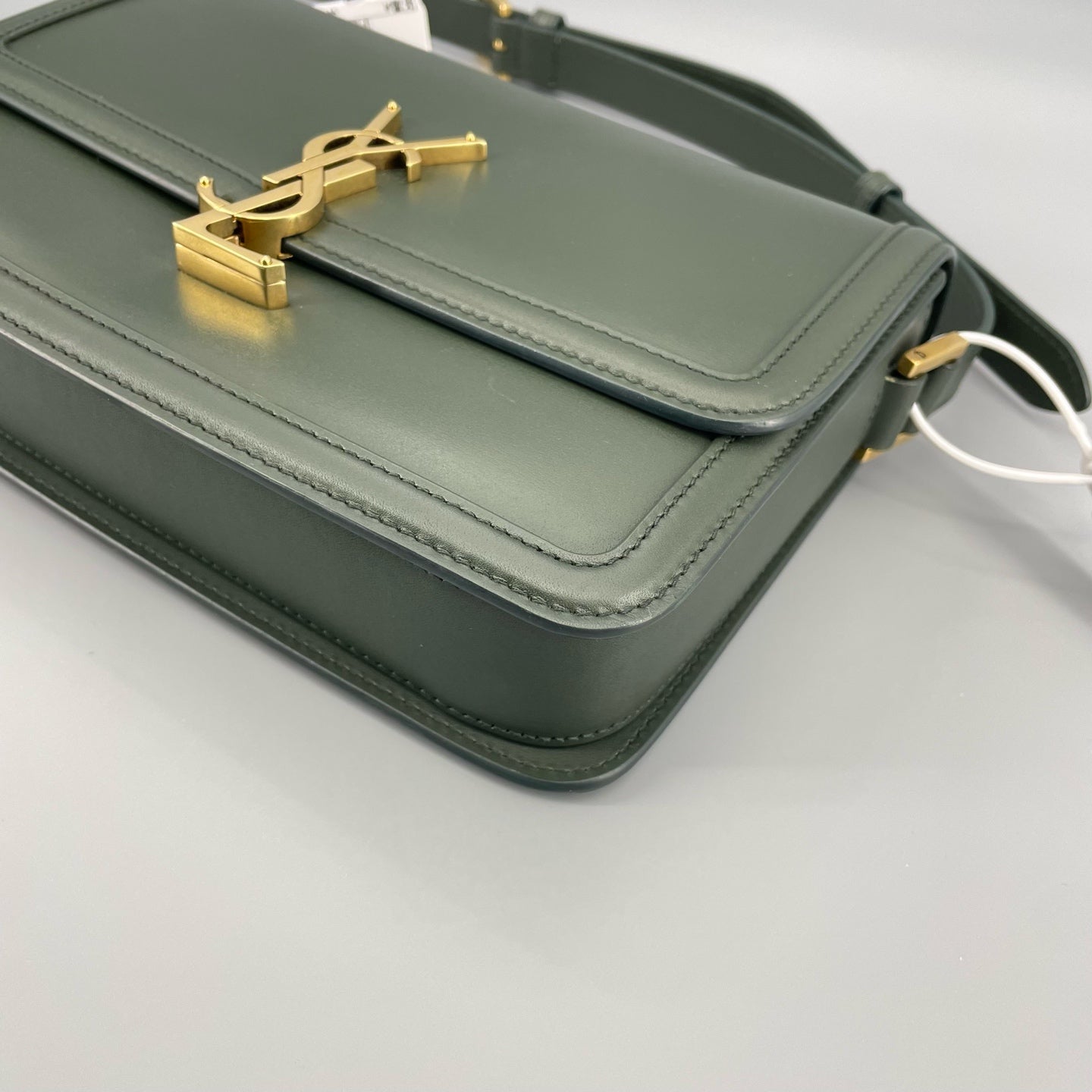Saint Laurent - Cassandra - Leather - Green - (medium)