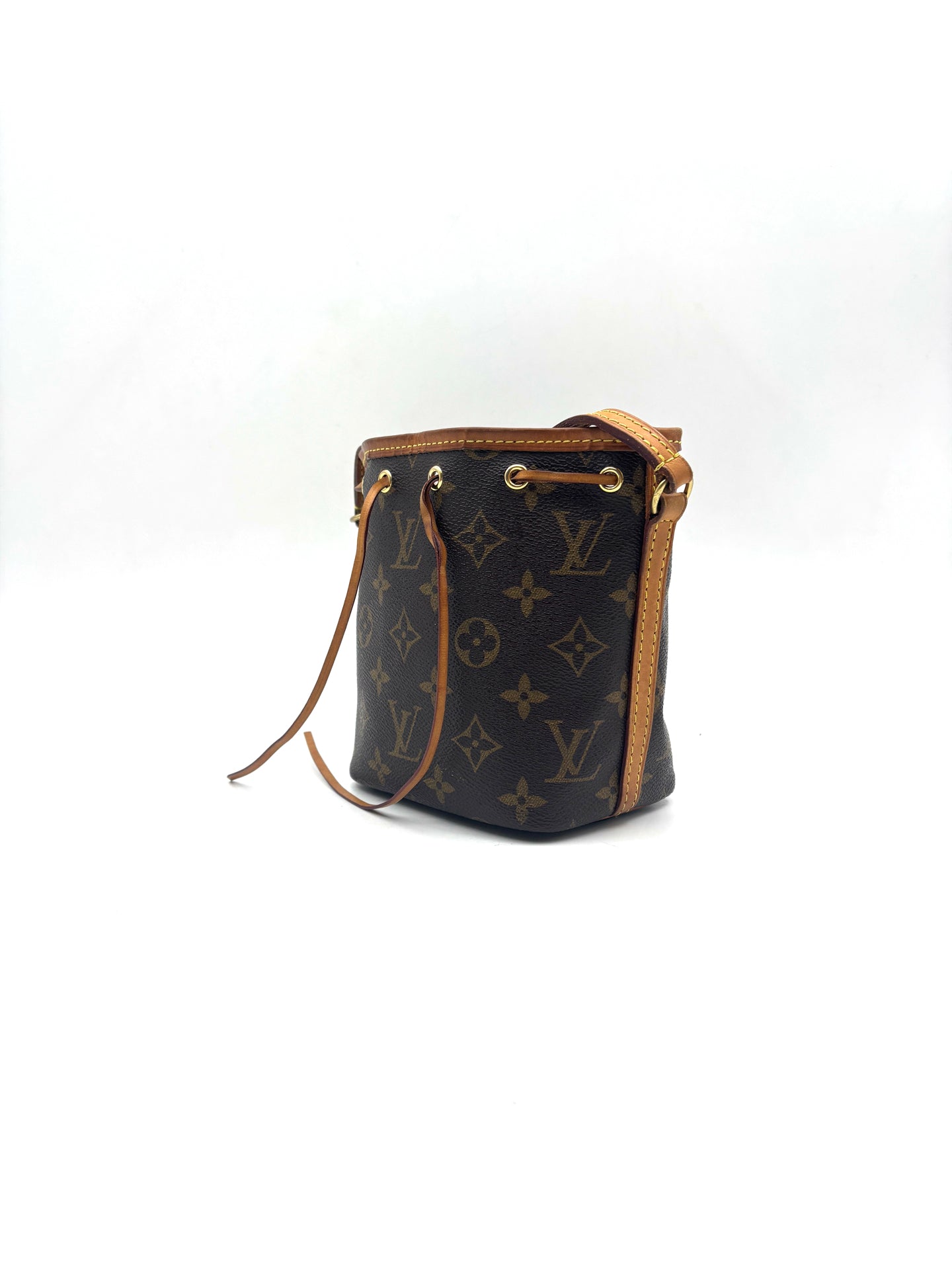 Louis Vuitton - Nano Noé Monogram - Coated canvas with cowhide leather trim - Brown - (mini)