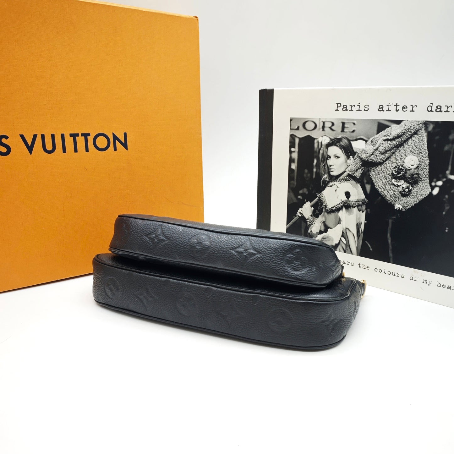 Louis Vuitton - Multi Pochette Accessoires - Monogram Empreinte Leather - Black - (medium)