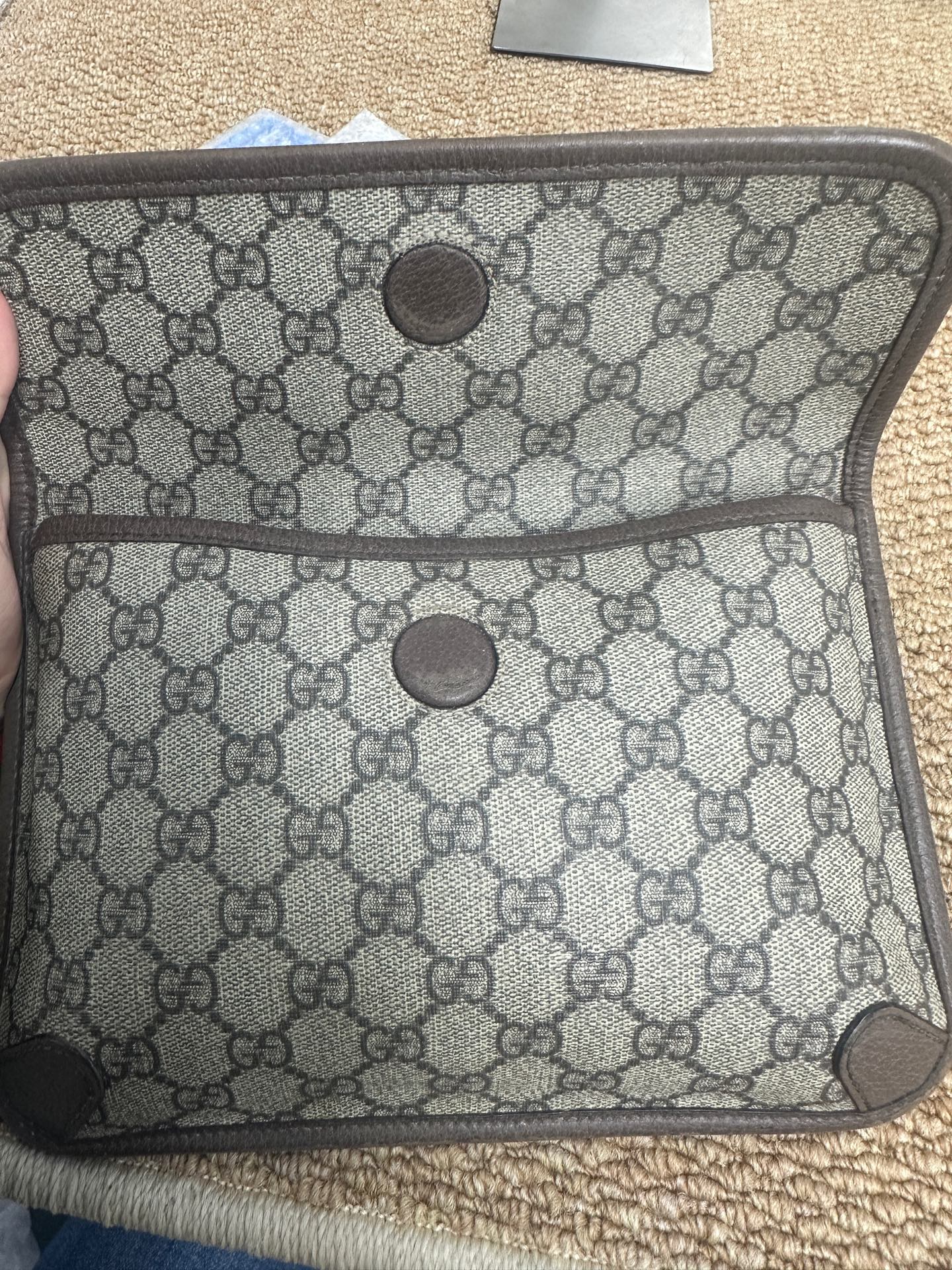 Gucci - Dionysus GG Supreme Tiger Head Belt Bag - GG Supreme canvas with leather trim - Beige - (small)