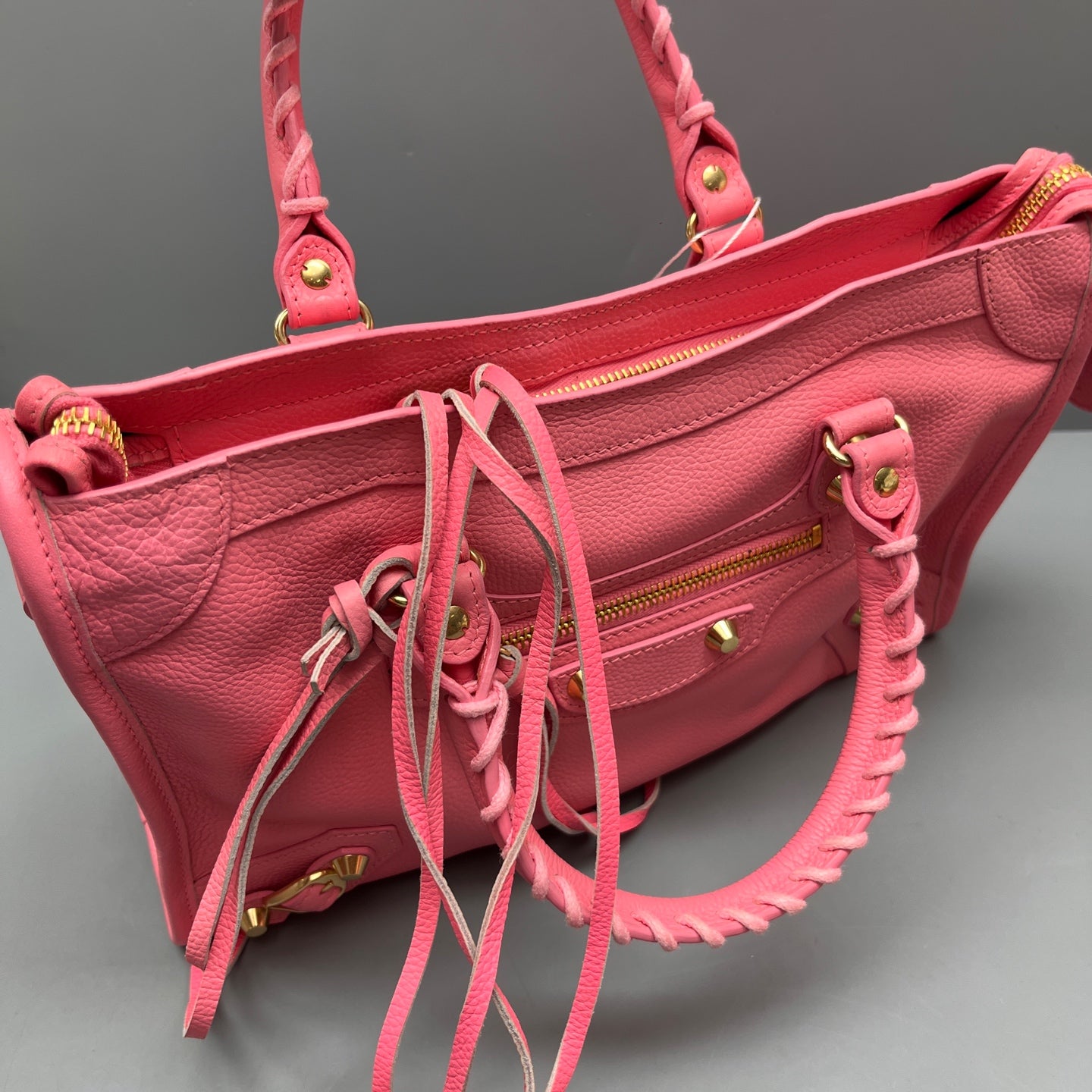 Balenciaga - Classic City Bag - Goatskin leather - Pink - (Medium)