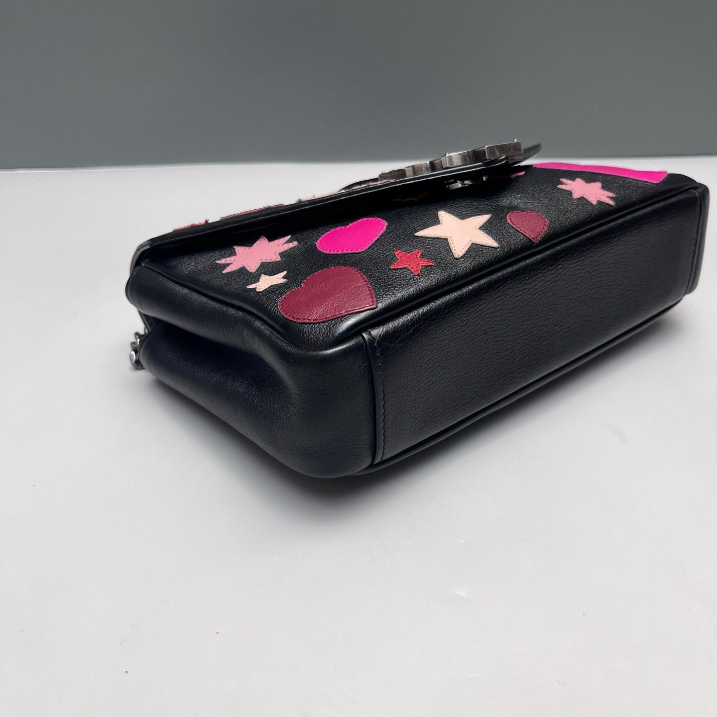 Saint Laurent - Mini Messenger Valentine's Day Limited Edition - Leather - Black - (mini)