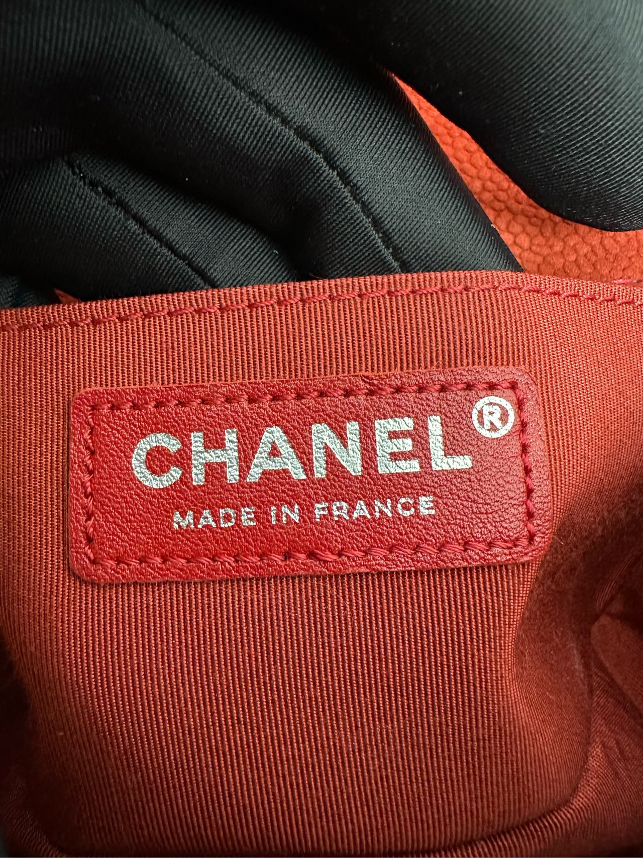 Chanel - Le Boy Small - Grained calfskin leather - Red - (small)