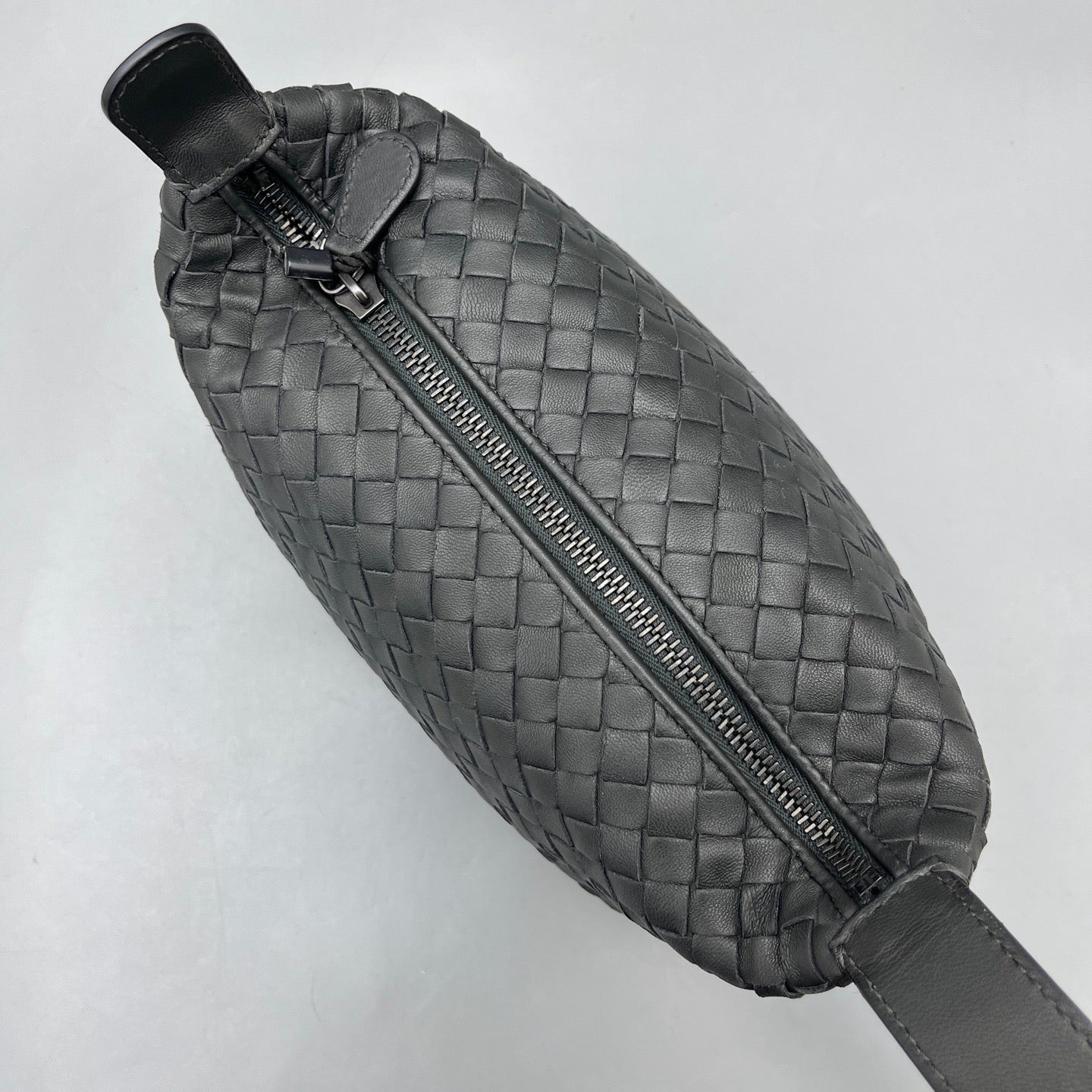 Bottega Veneta - Intrecciato Lunchbox Bag - Leather - Black - (mini)