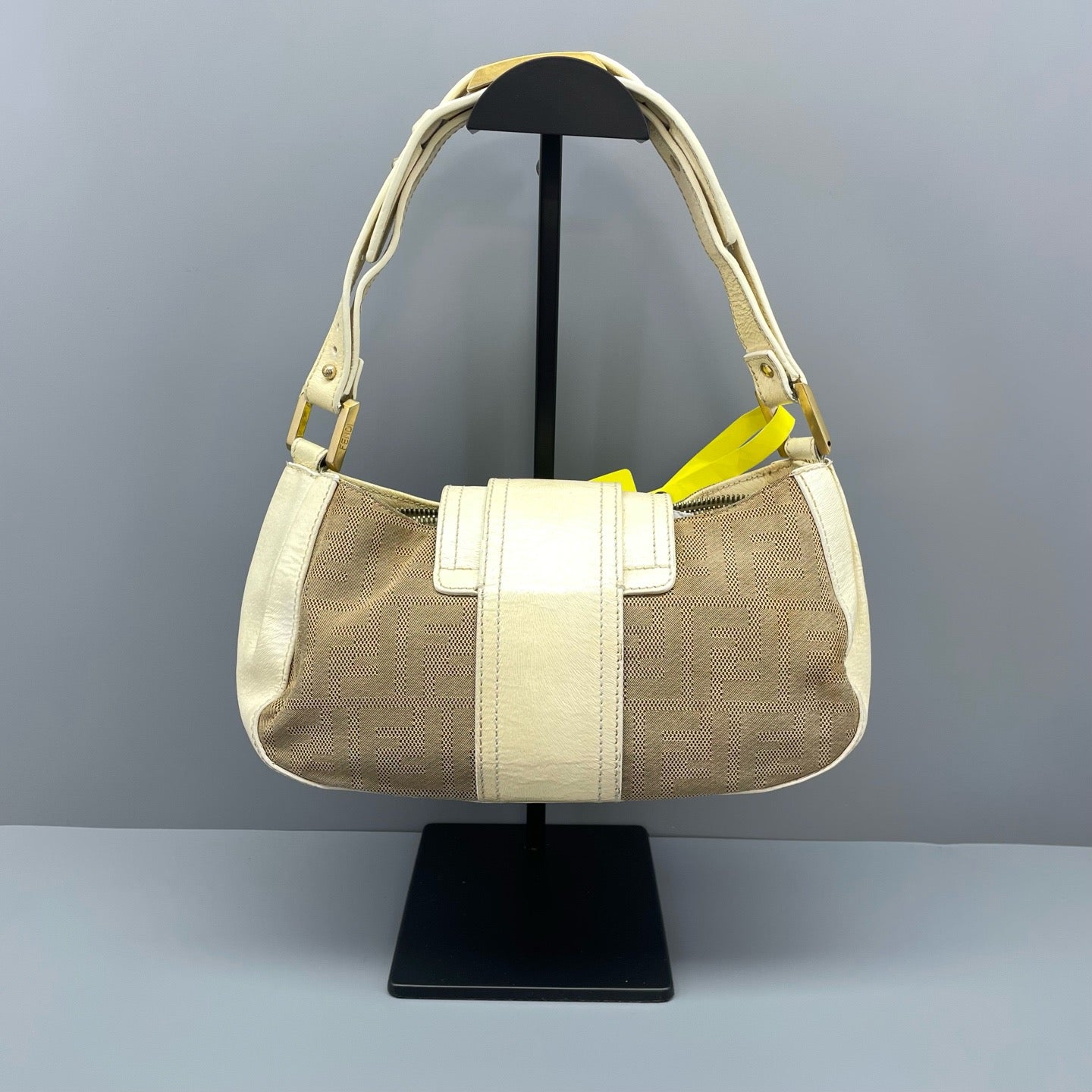 Fendi - Vintage Shoulder Bag - Canvas and Patent leather - Multicolour - (small)