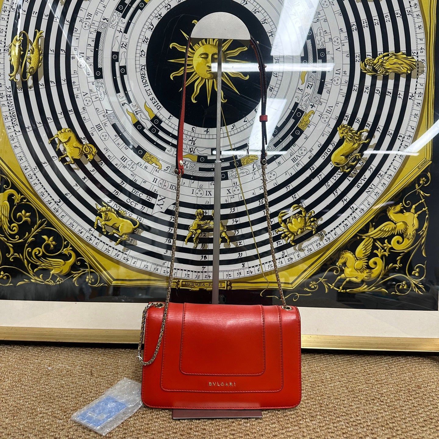 Bvlgari - Serpenti Forever Small Shoulder Bag - Smooth calf leather - Hermes Orange - (Small)