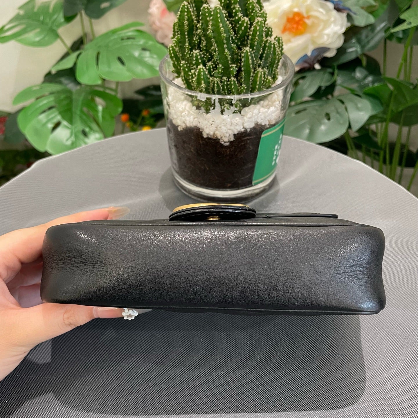 Gucci - Marmont Mini - Leather - Black - (mini)