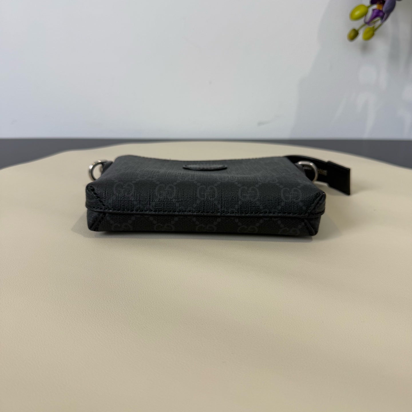 Gucci - GG Supreme Two-in-One Messenger Bag - GG Supreme canvas with leather trim - Black - (small)