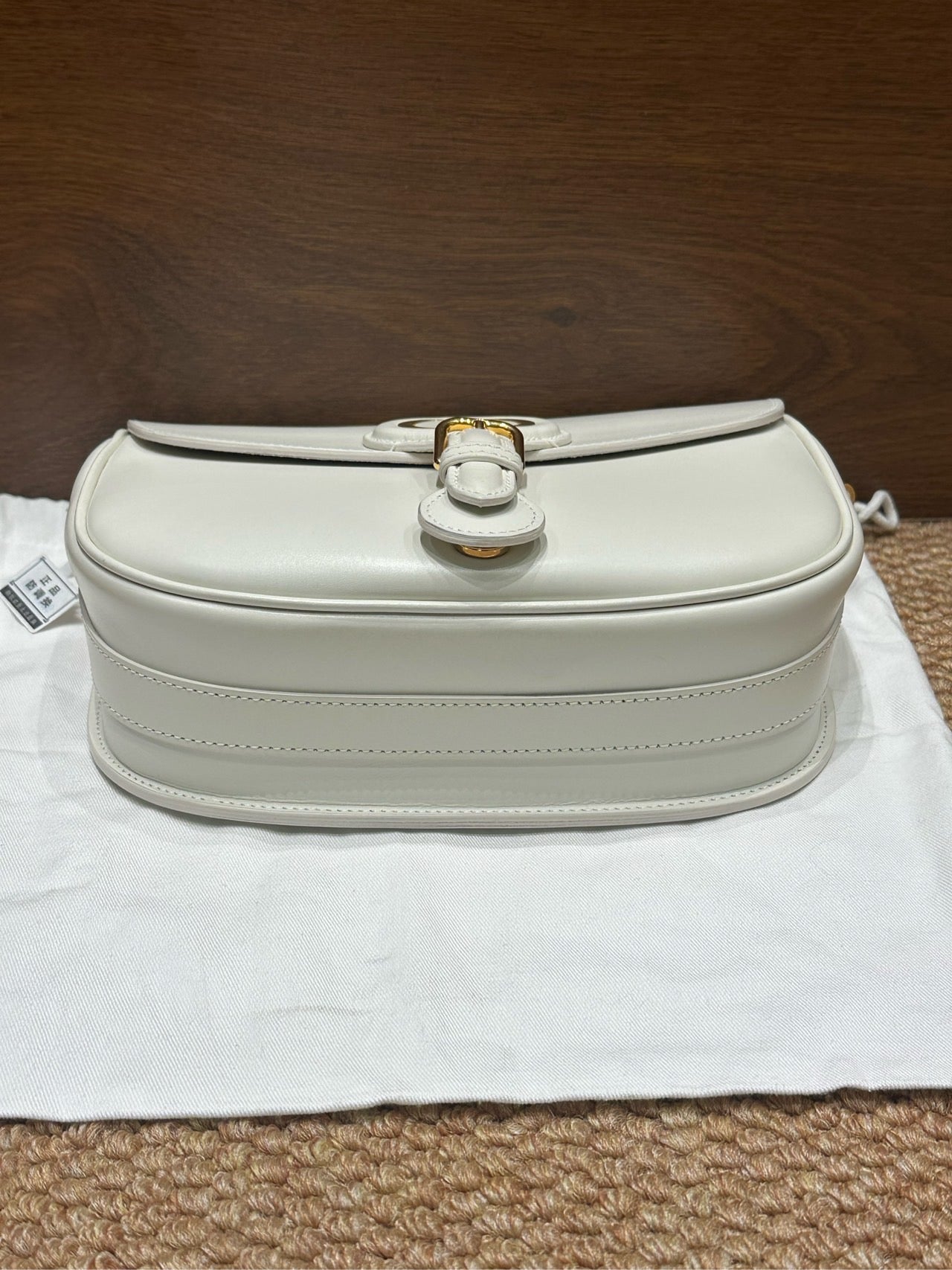 Dior - 30 Montaigne Flap Bag - Leather - White - (Small)