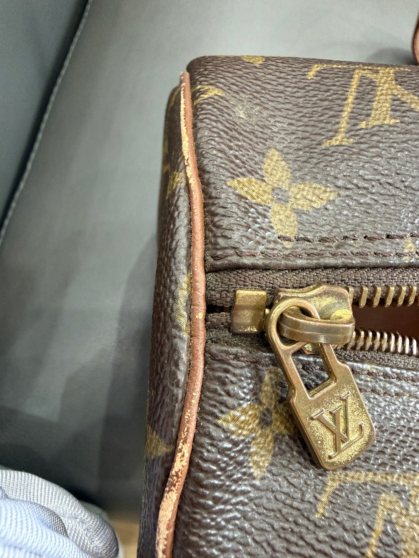 Louis Vuitton - Papillon 30 - Monogram coated canvas with Vachetta leather trim - Brown - (Medium)