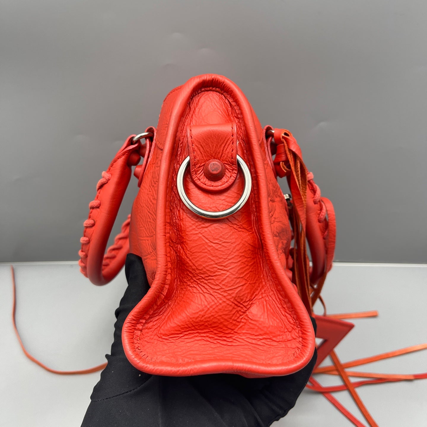 Balenciaga - City Mini - Lambskin leather - Orange - (mini)