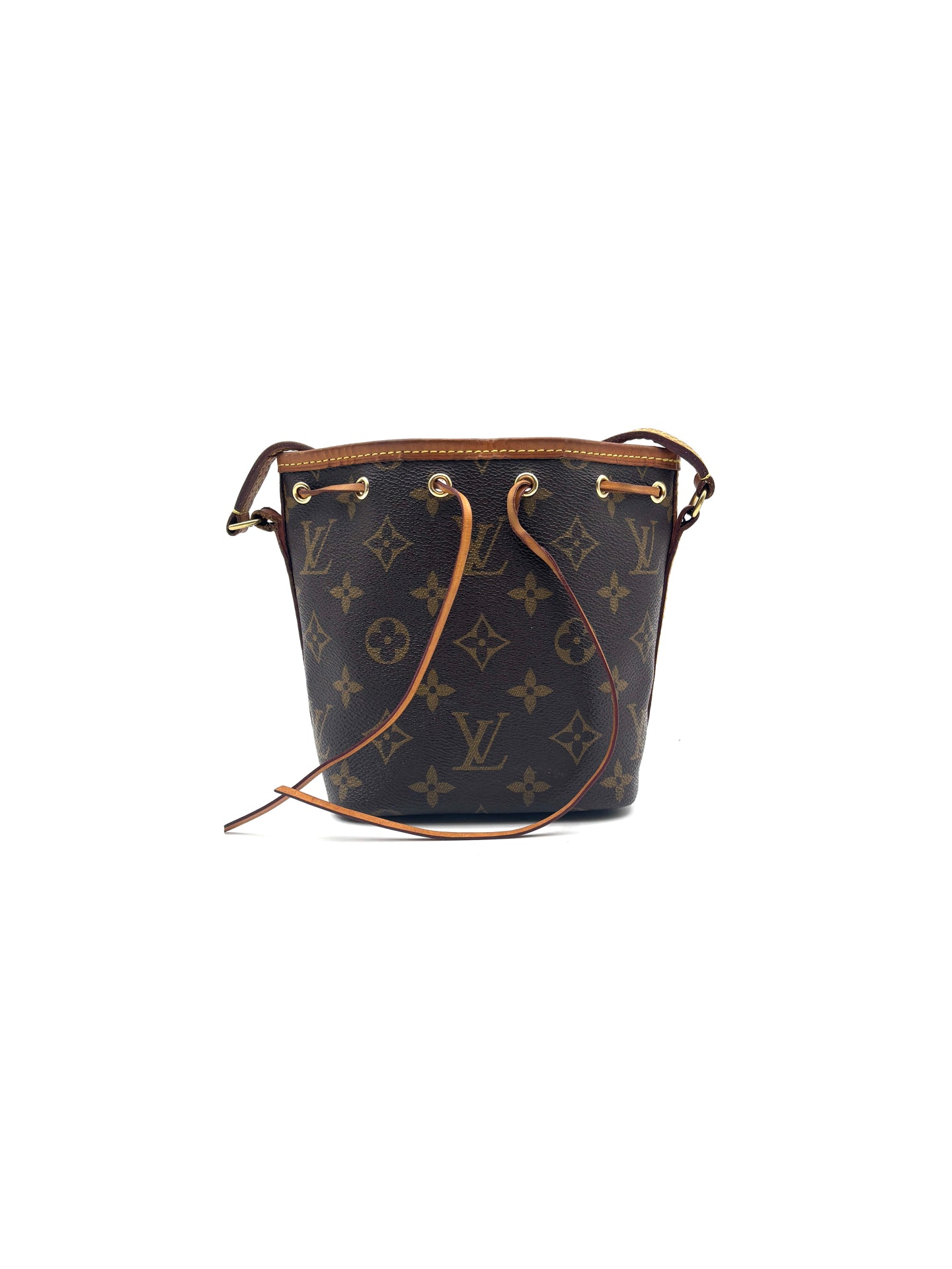 Louis Vuitton - Nano Noé Monogram - Coated canvas with cowhide leather trim - Brown - (mini)