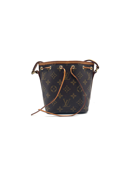 Louis Vuitton - Nano Noé Monogram - Coated canvas with cowhide leather trim - Brown - (mini)