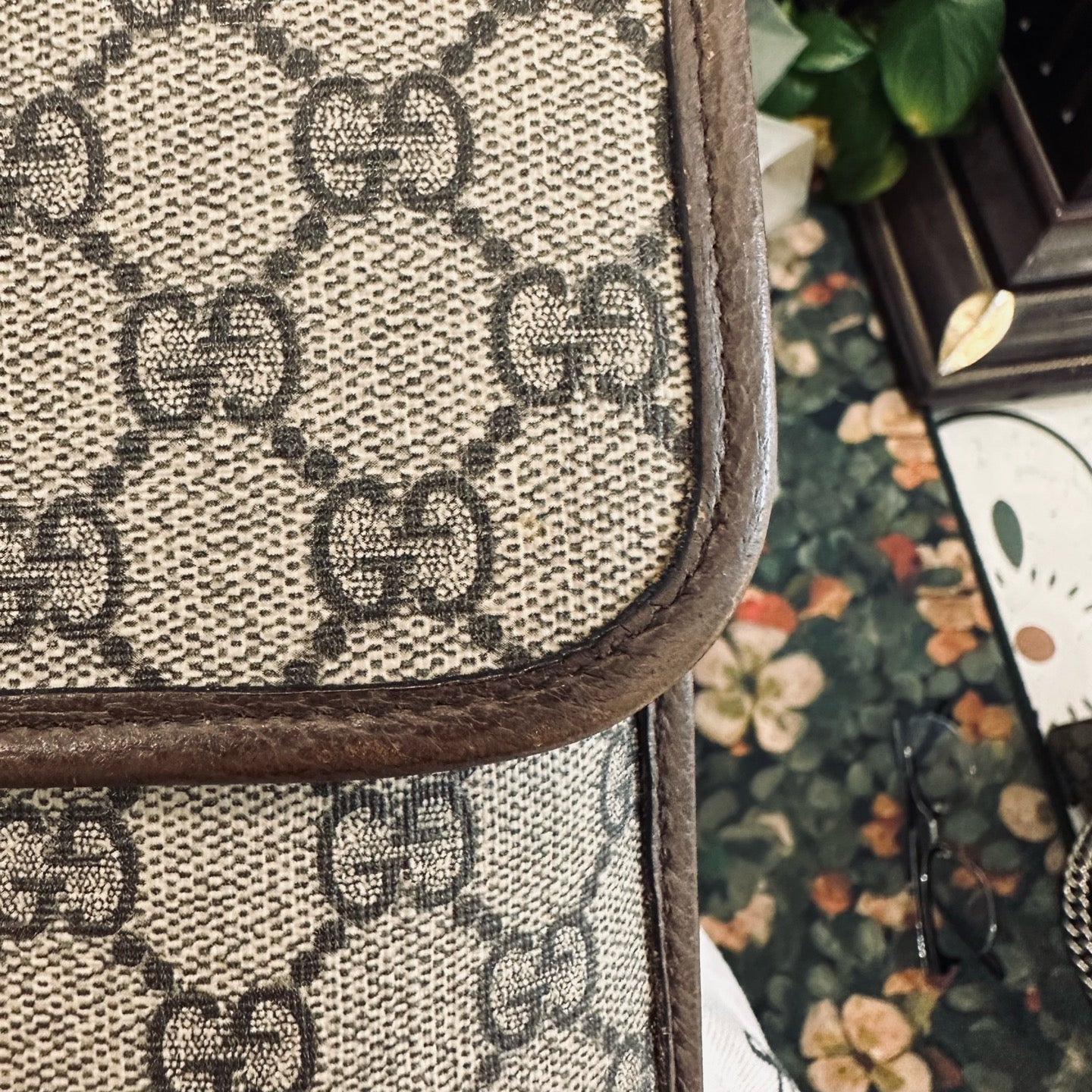 Gucci - Tiger Head Belt Bag - GG Supreme canvas with leather trim - Multicolour - (medium)