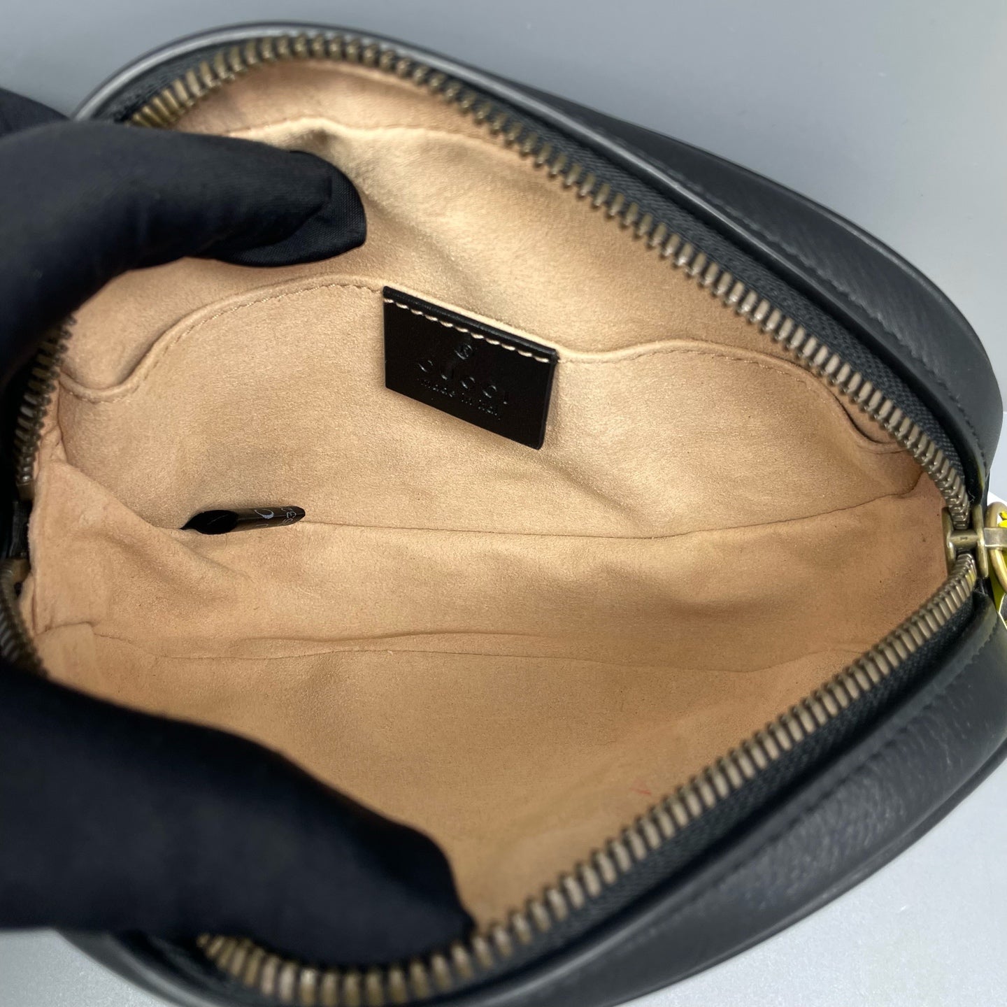 Gucci - Marmont Belt Bag - Matelassé leather - Black - (mini)