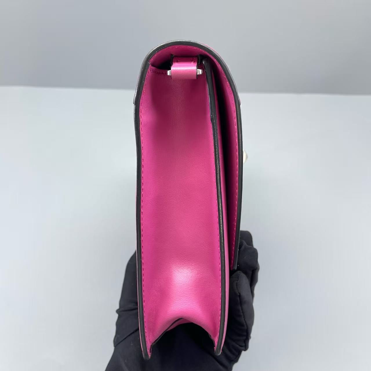 Prada - Elektra Studded Bag - Leather - Pink - (small)